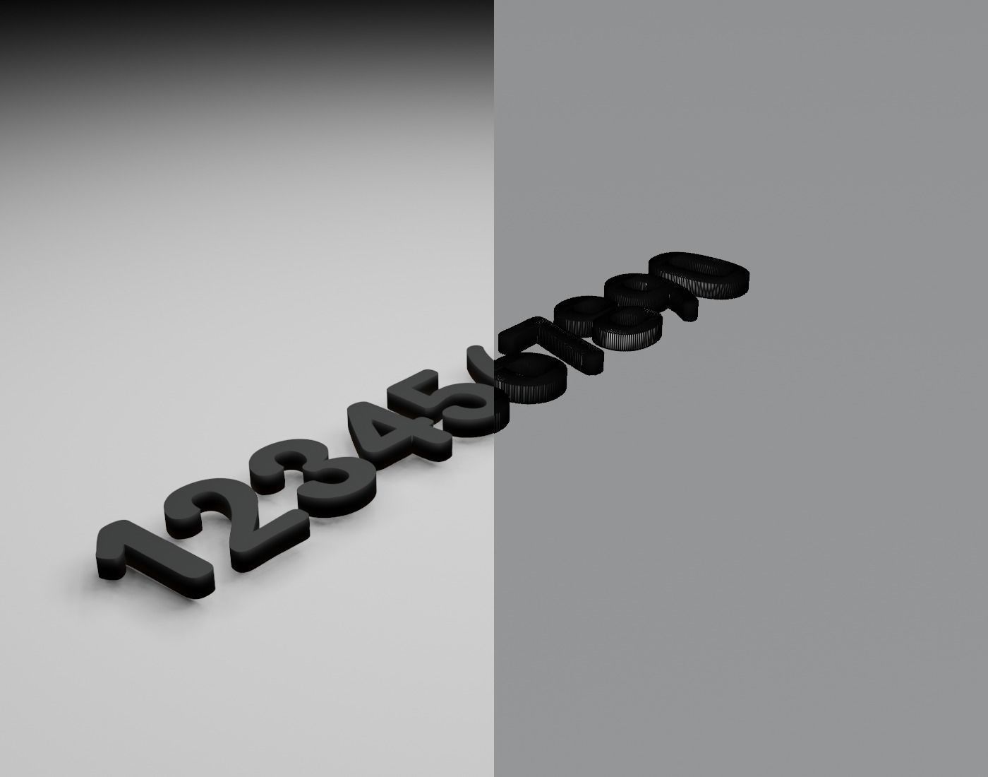 PartyConfettiRegular Text Font 3D Printing STL Collection 3D print model_14