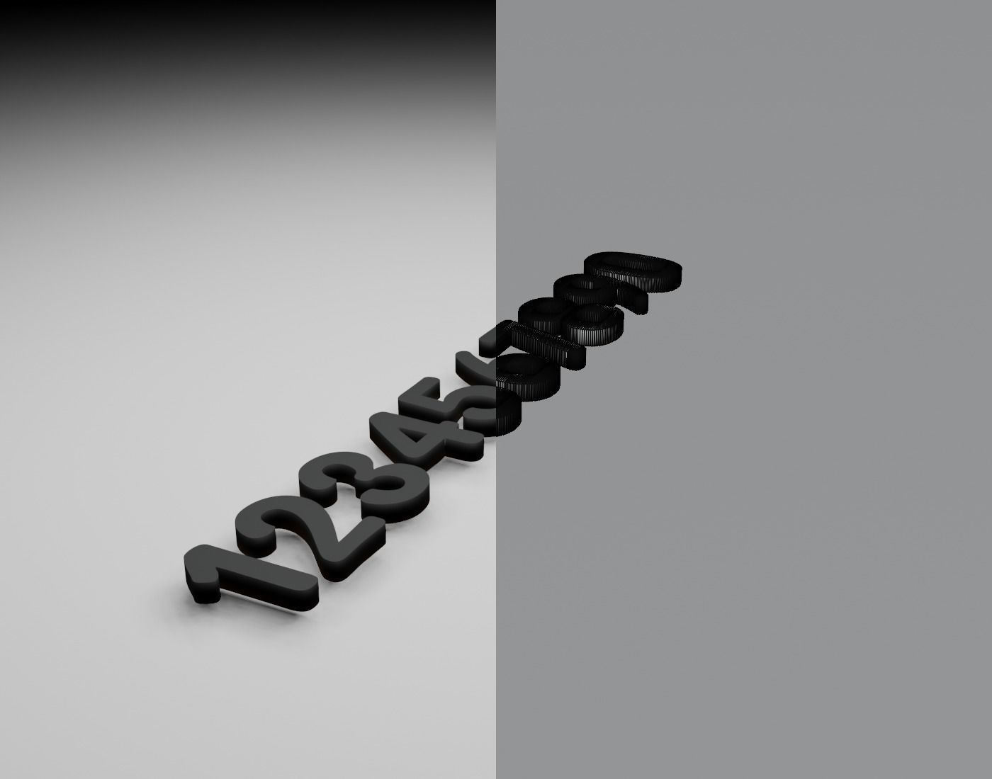 PartyConfettiRegular Text Font 3D Printing STL Collection 3D print model_15