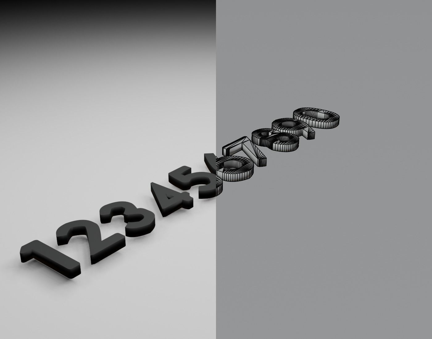 AliceYotsubaInc Text Font 3D Printing STL Collection 3D print model_14