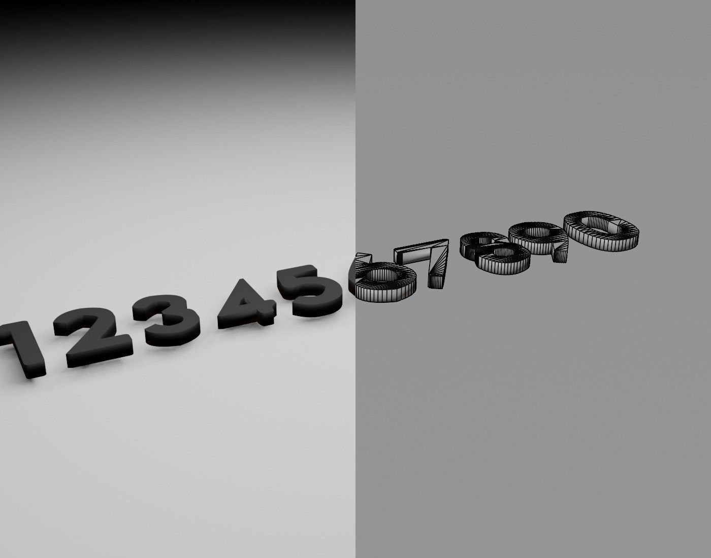 AliceYotsubaInc Text Font 3D Printing STL Collection 3D print model_10