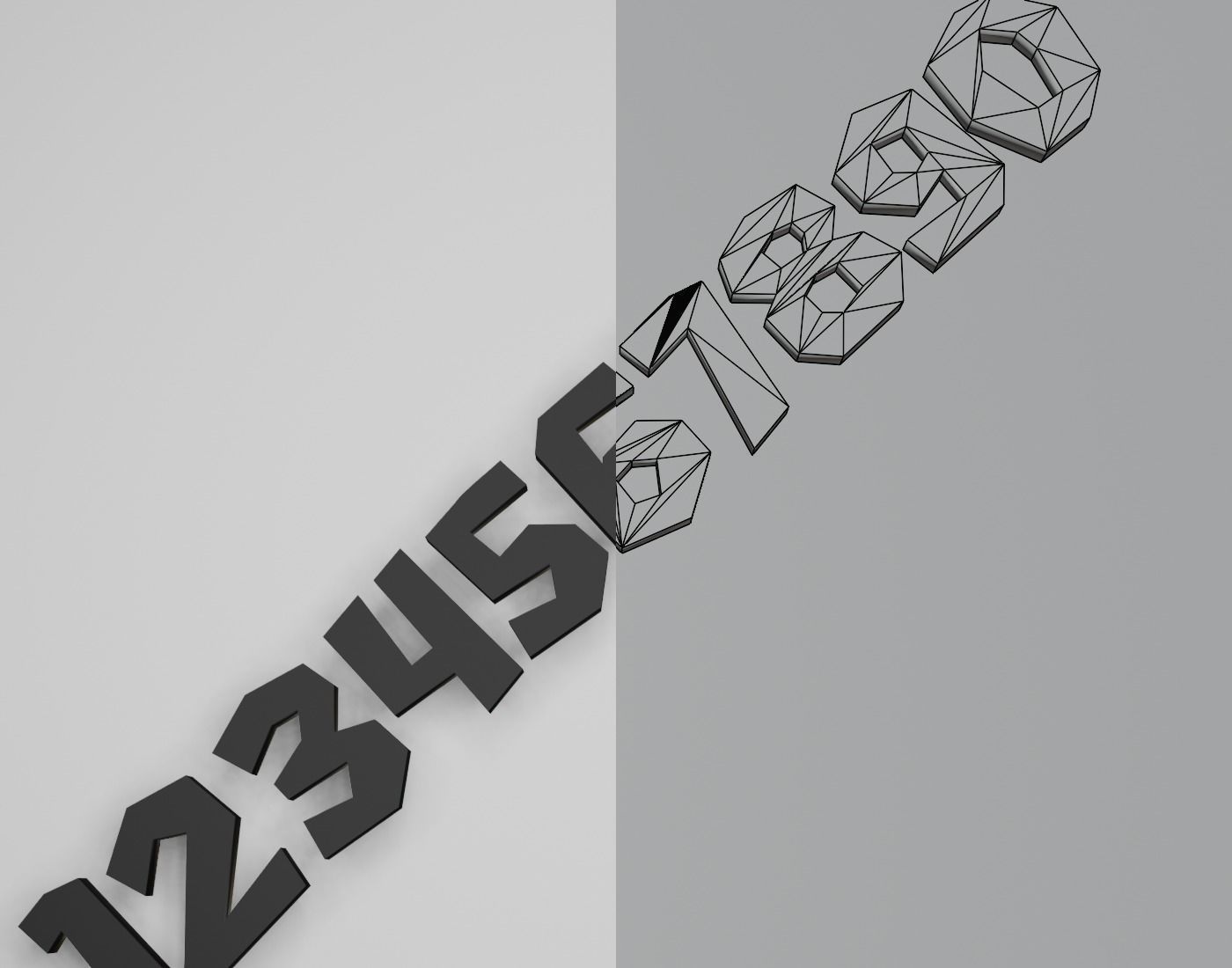 SupplyCenter Text Font 3D Printing STL Collection 3D print model_5