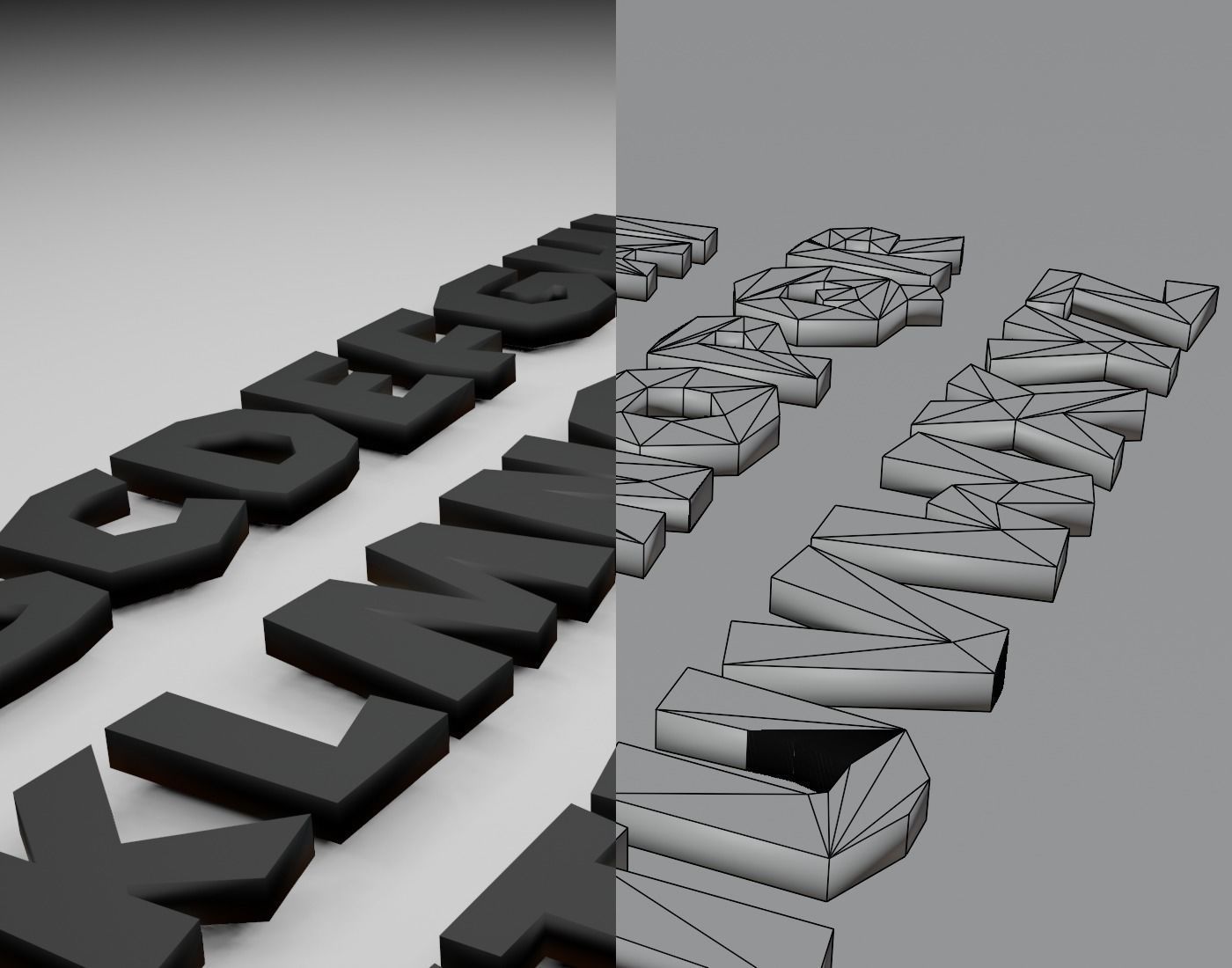 SupplyCenter Text Font 3D Printing STL Collection 3D print model_11