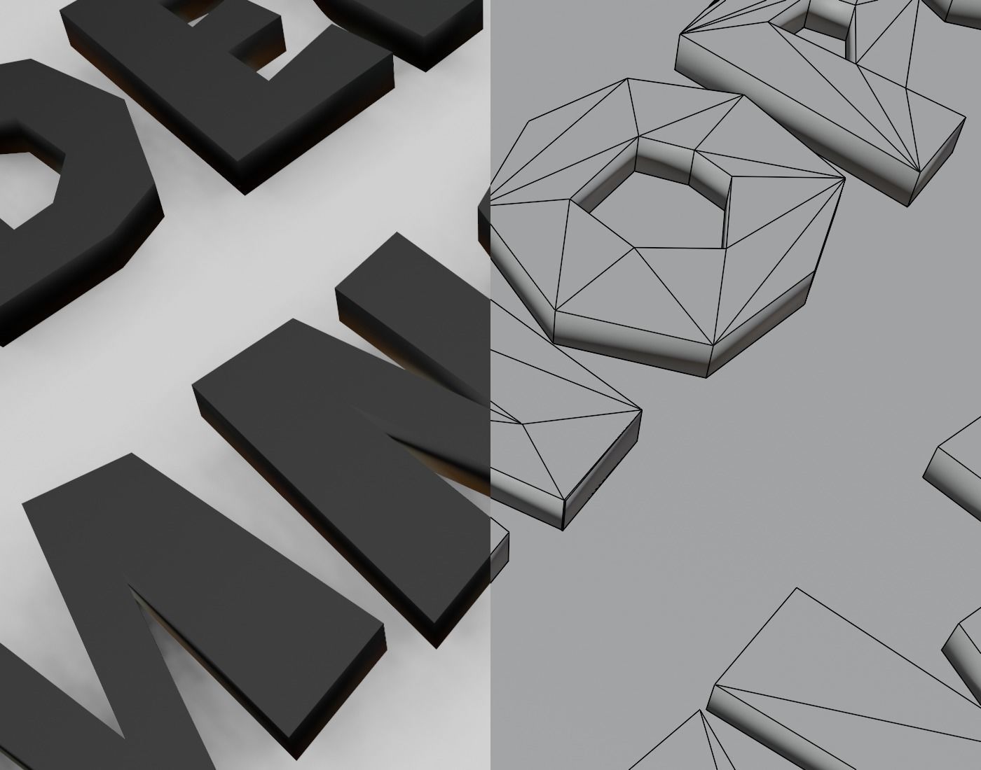 SupplyCenter Text Font 3D Printing STL Collection 3D print model_4