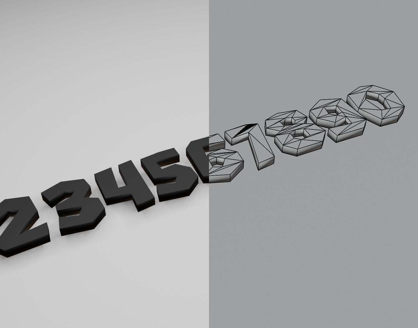 SupplyCenter Text Font 3D Printing STL Collection 3D print model_8