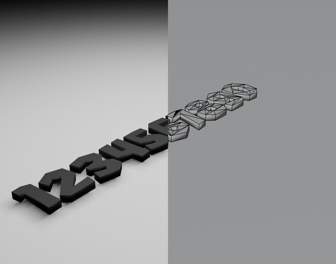 SupplyCenter Text Font 3D Printing STL Collection 3D print model_14