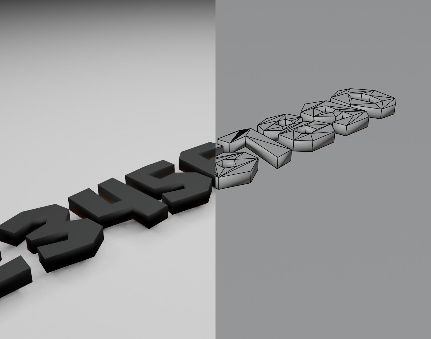 SupplyCenter Text Font 3D Printing STL Collection 3D print model_9