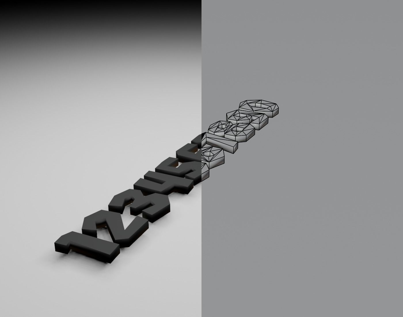 SupplyCenter Text Font 3D Printing STL Collection 3D print model_15