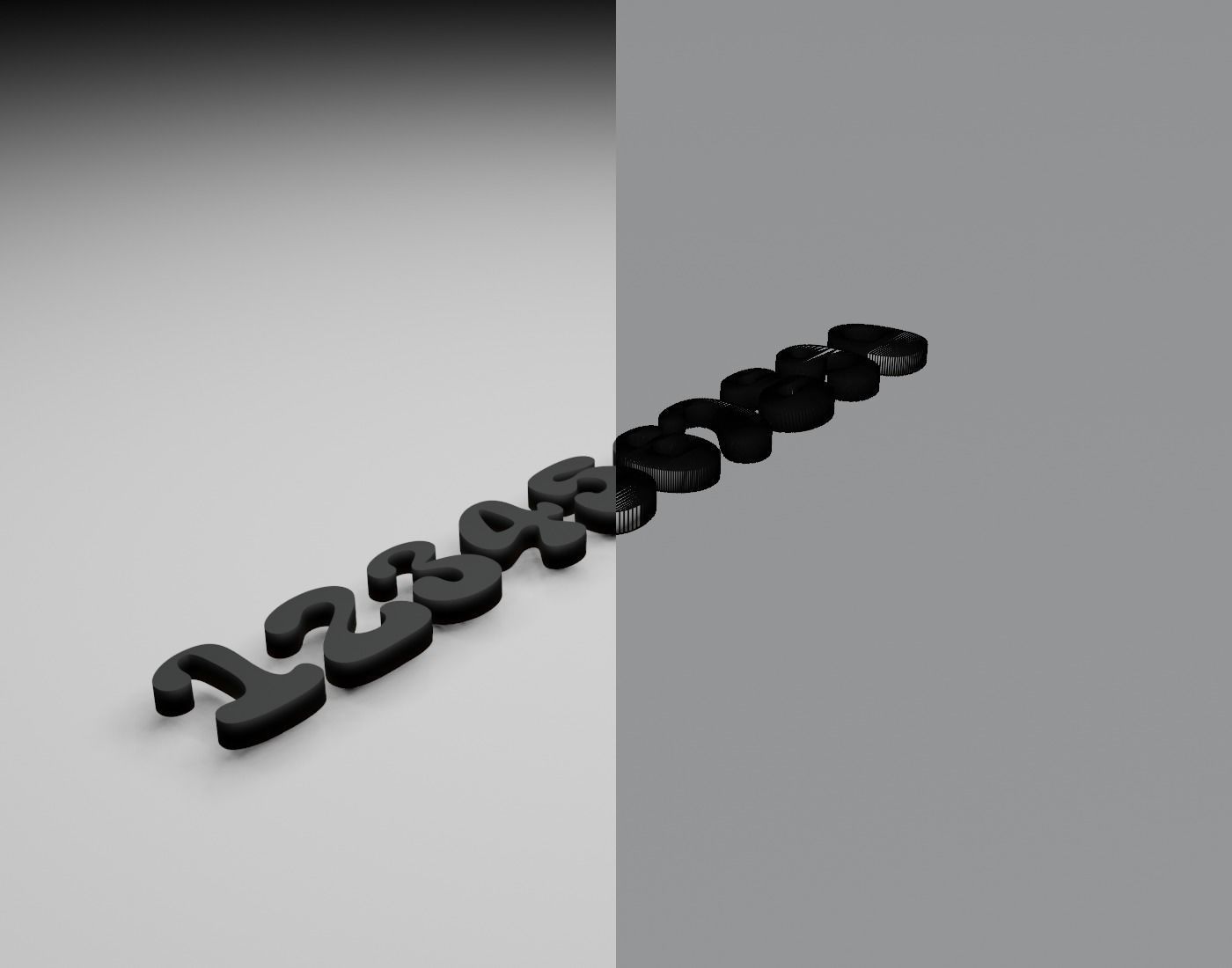 SuperWoobly Text Font 3D Printing STL Collection 3D print model_14