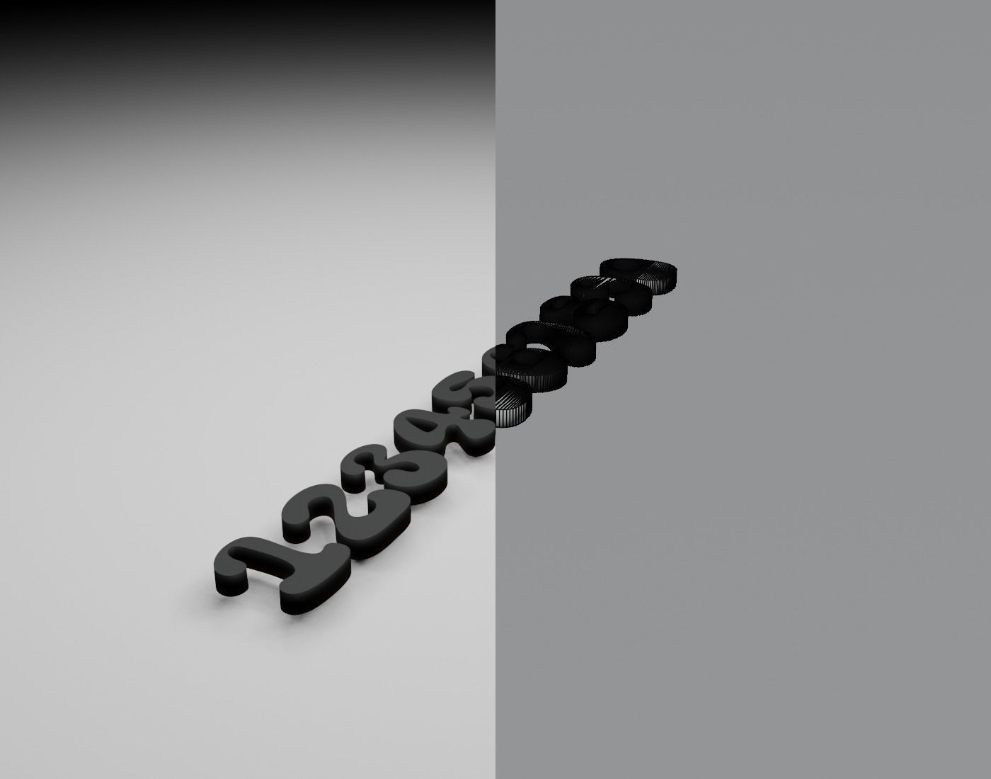 SuperWoobly Text Font 3D Printing STL Collection 3D print model_15