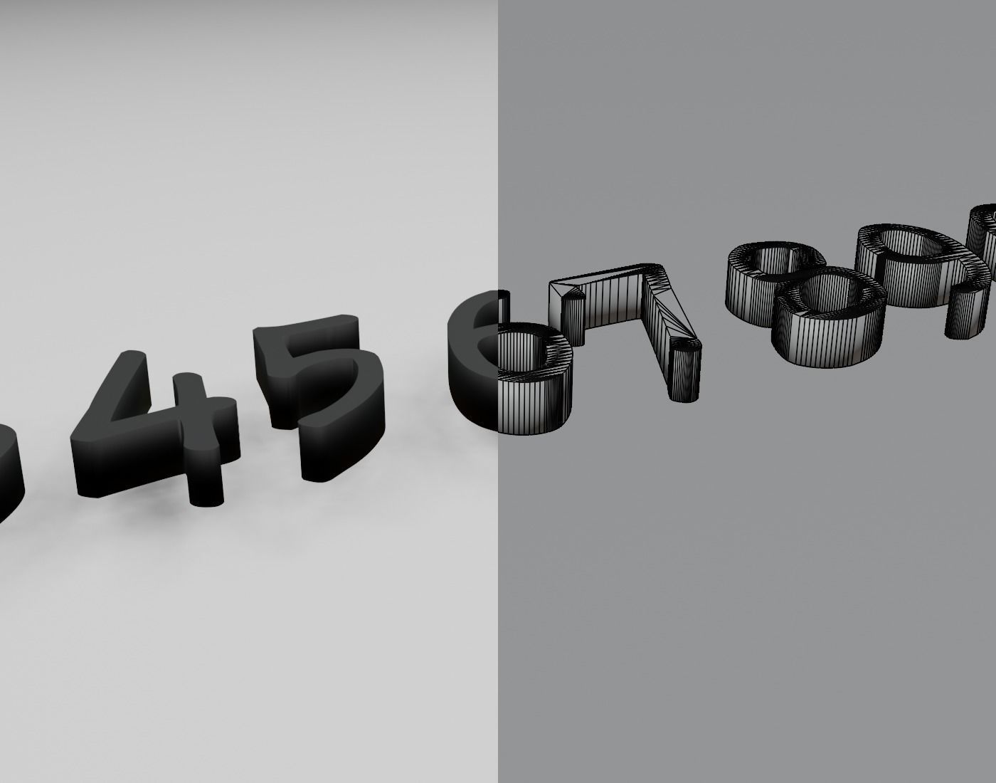 Ronysiswadi16 Text Font 3D Printing STL Collection 3D print model_6