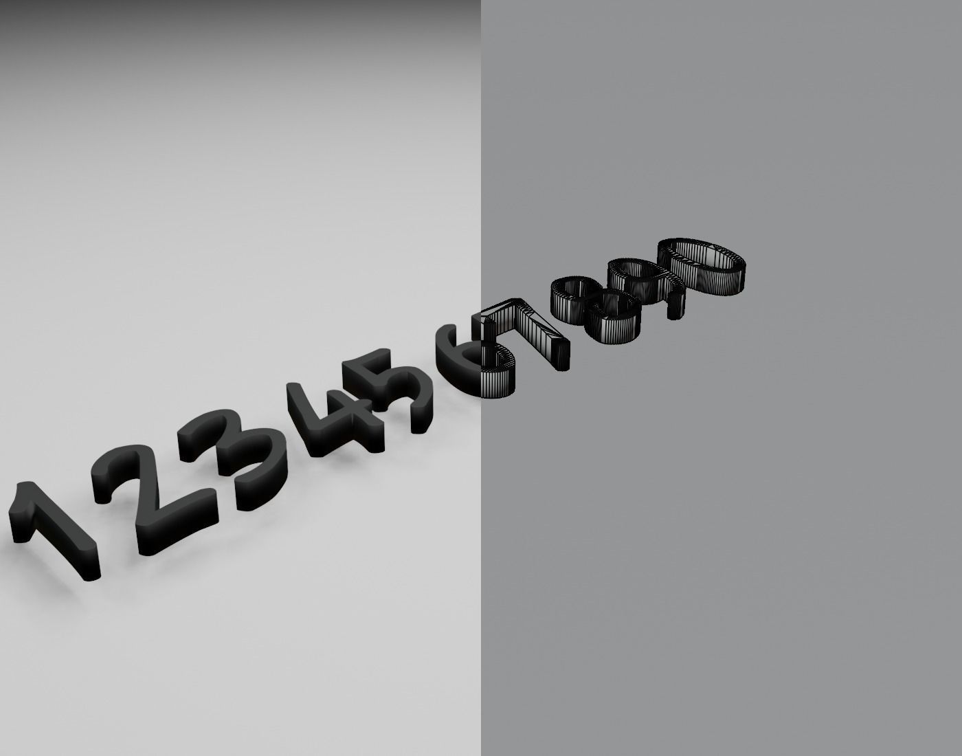 Ronysiswadi16 Text Font 3D Printing STL Collection 3D print model_9