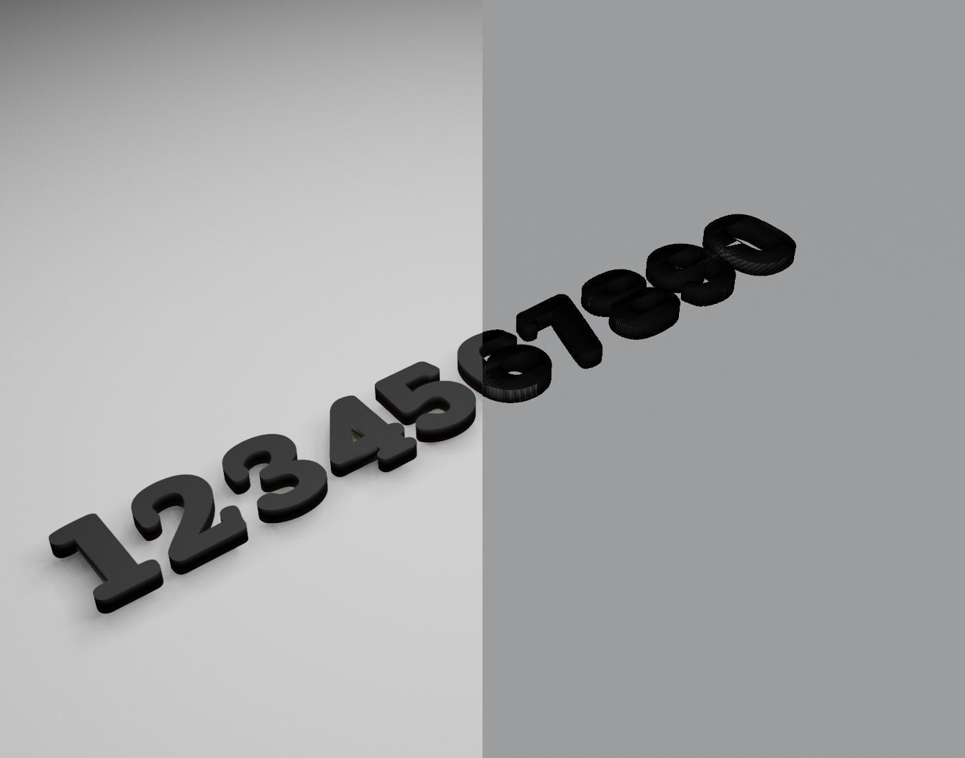 SparkyStonesRegular Text Font 3D Printing STL Collection 3D print model_13