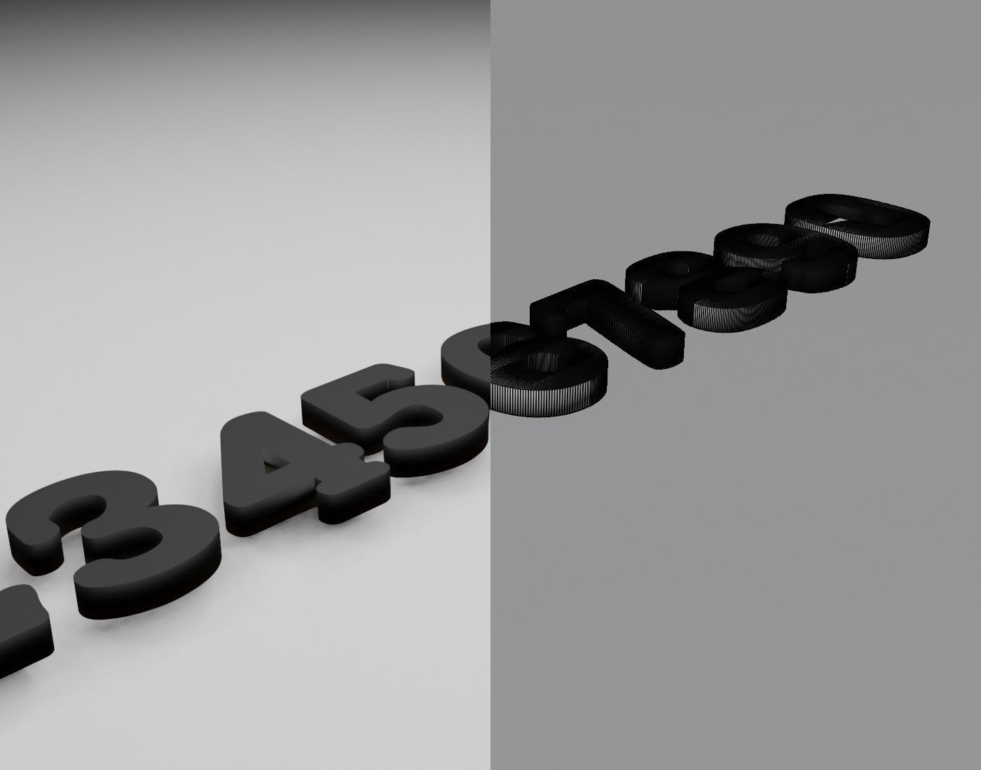 SparkyStonesRegular Text Font 3D Printing STL Collection 3D print model_9