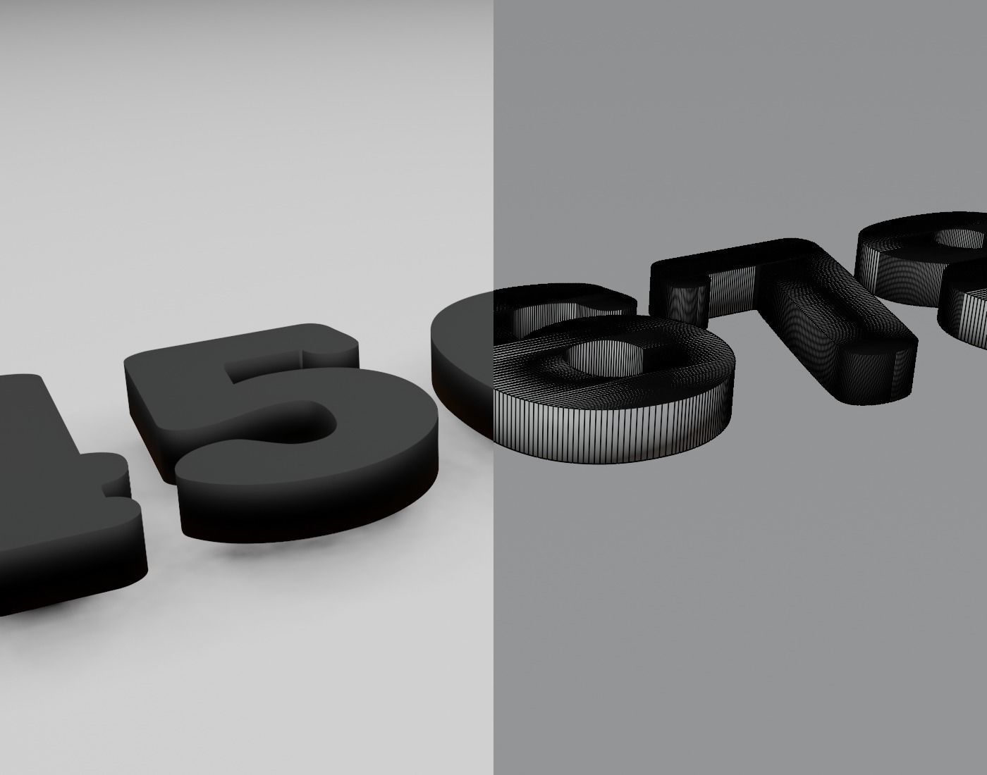 SparkyStonesRegular Text Font 3D Printing STL Collection 3D print model_6