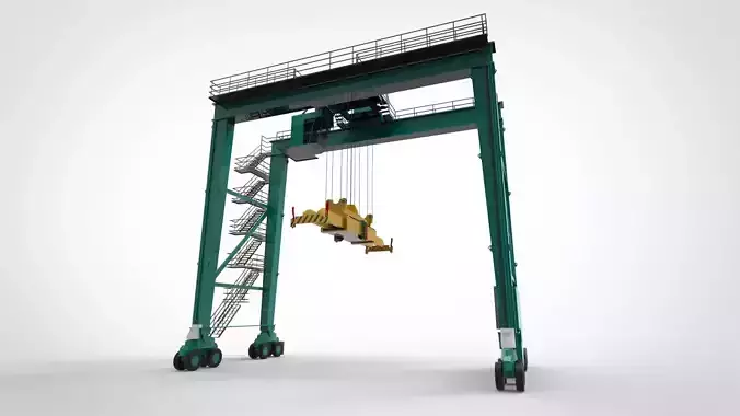 Straddle Crane