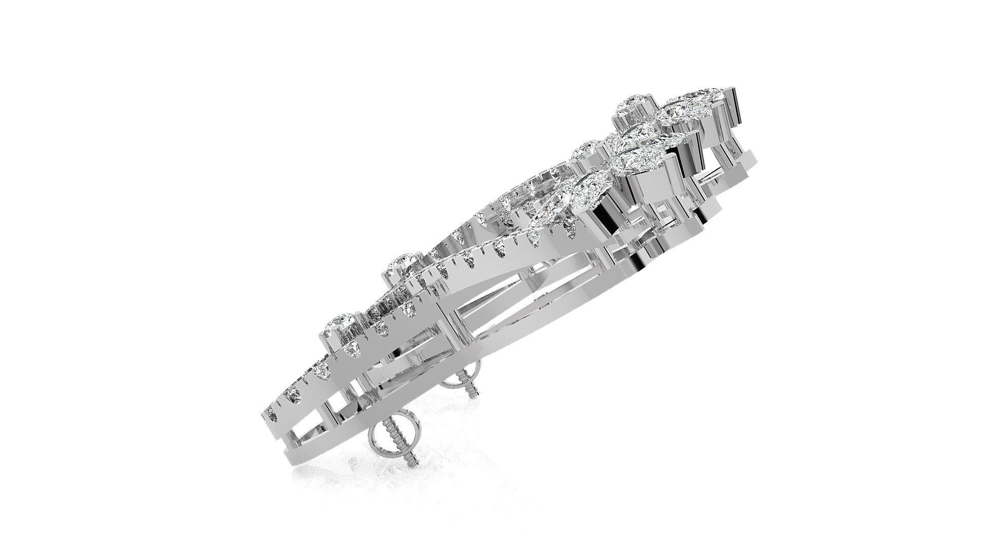 Light wt Pendant Earrings Set 3dm stl obj mtl gltf glb renders  3D print model_15