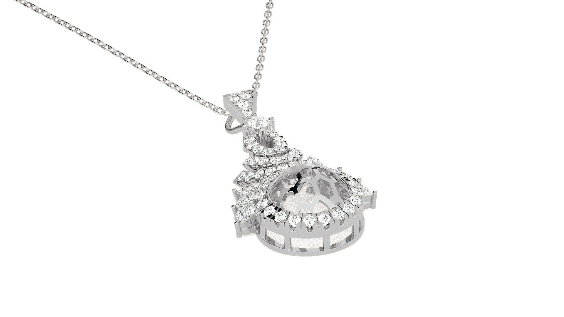 Beetle High Jewelry Pendant Earrings Set 3dm stl obj mtl gltf 3D print model_15