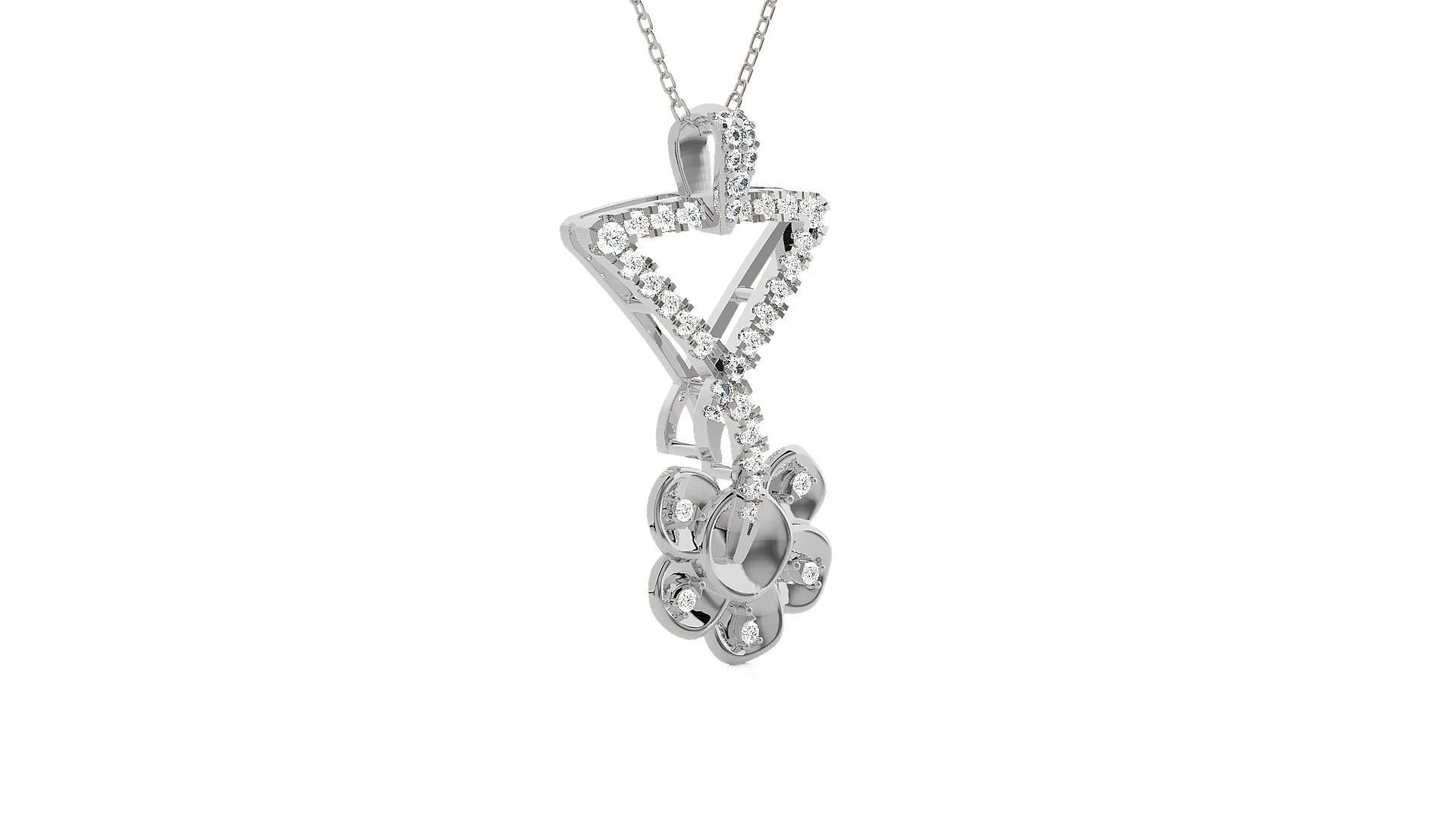 Light wt Pendant Earrings Set 3dm stl obj mtl gltf glb renders  3D print model_11