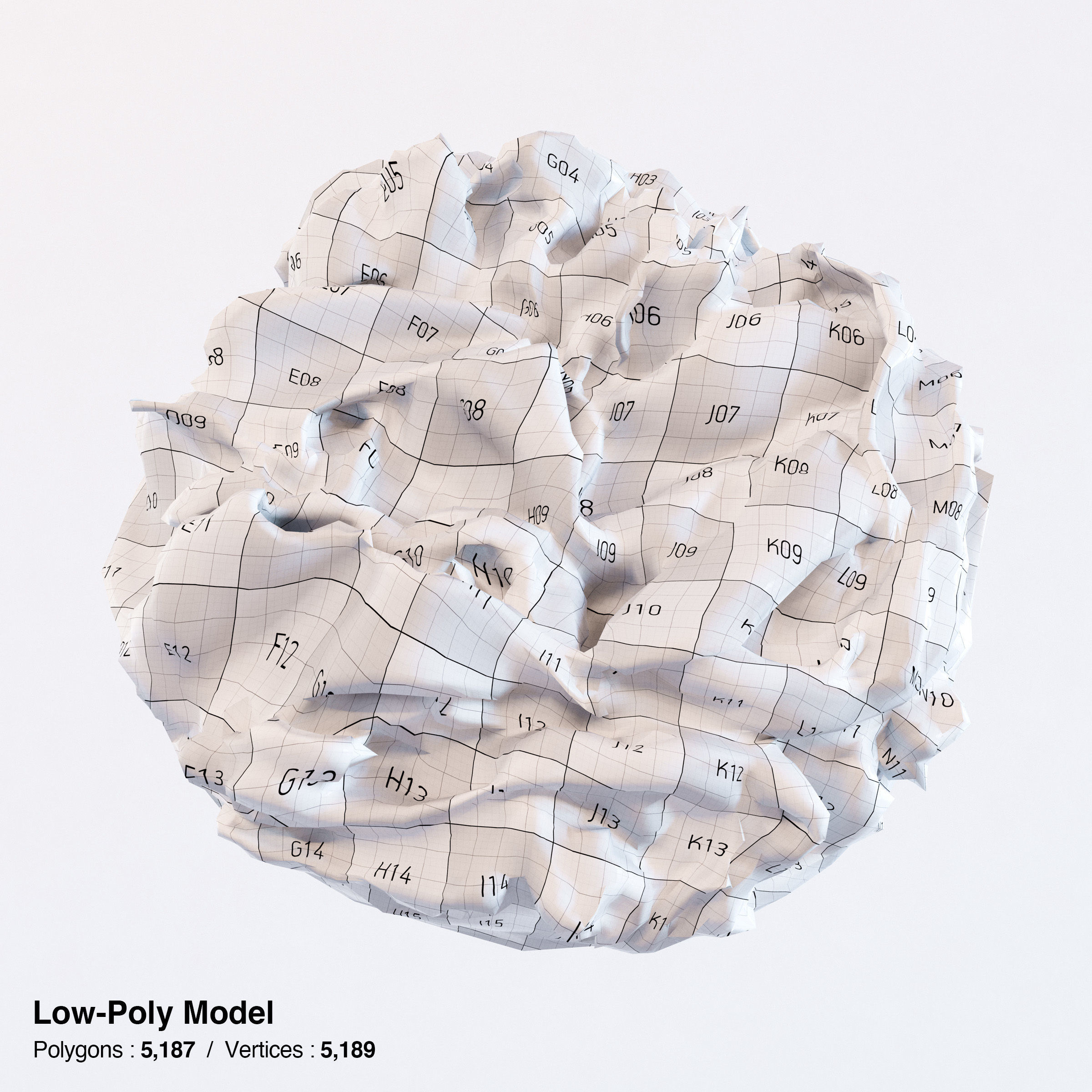 Gyudon and Donburi bowl with lid - Japanese Beef Rice Bowl Low-poly 3D model_16