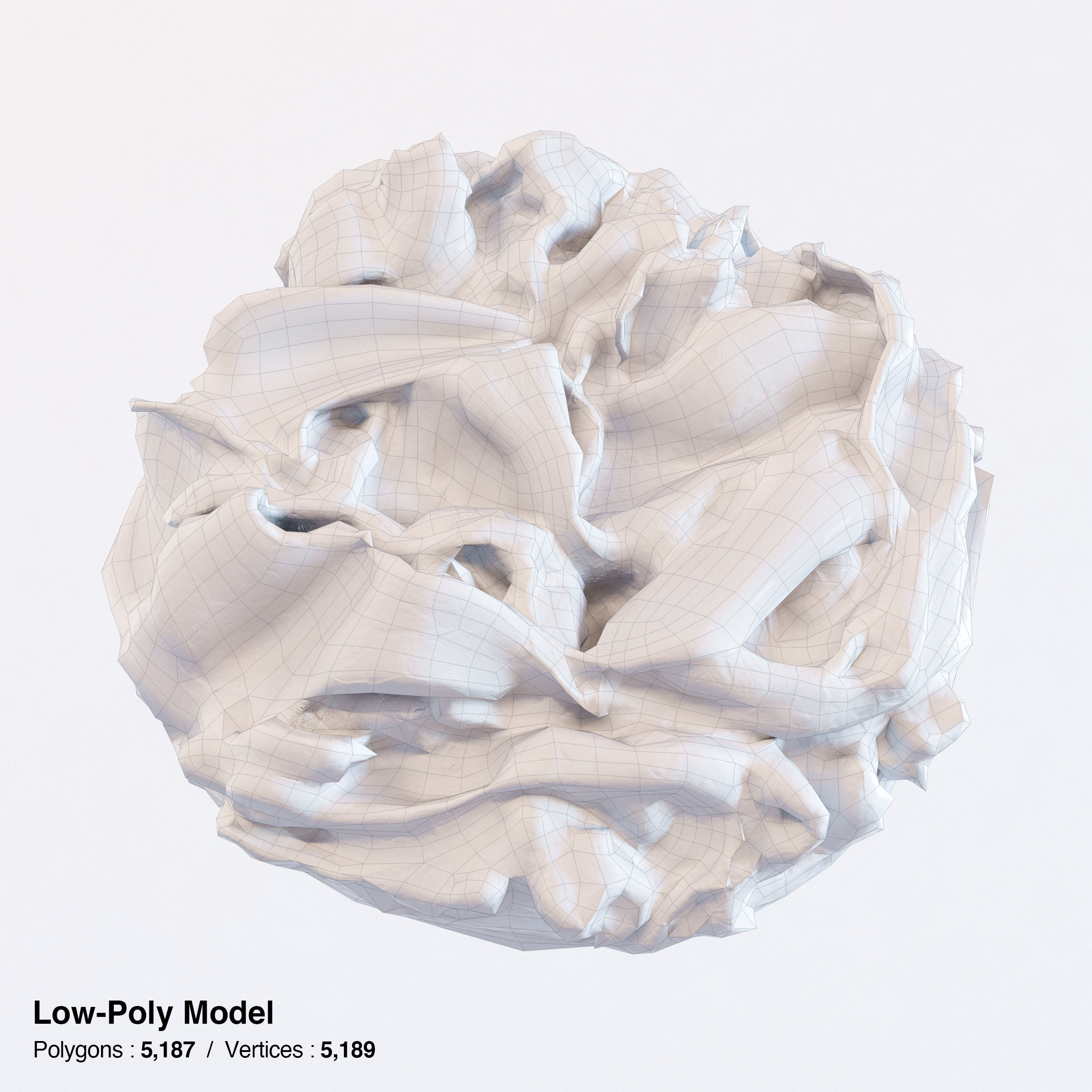 Gyudon and Donburi bowl with lid - Japanese Beef Rice Bowl Low-poly 3D model_15