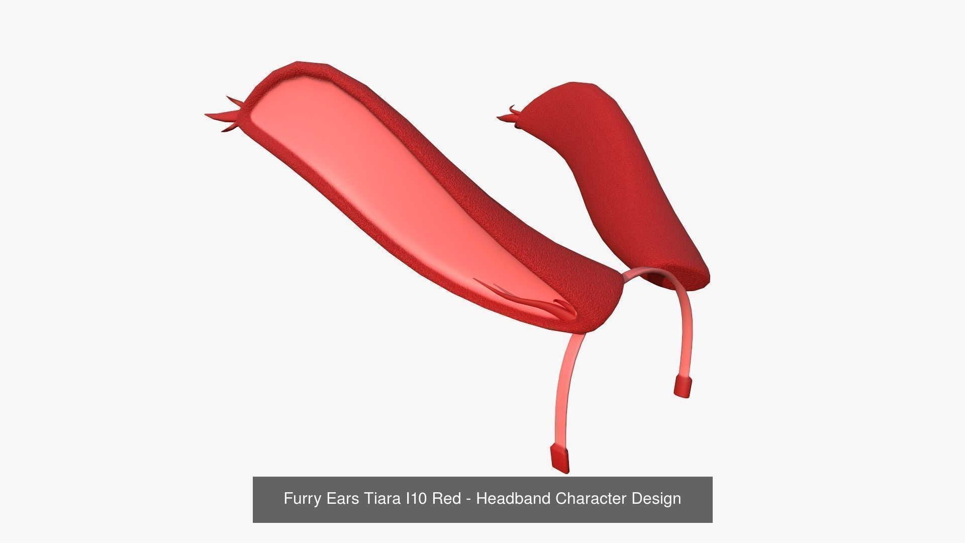 10 Furry Ears Tiara I Collection - Headband Character Design _10