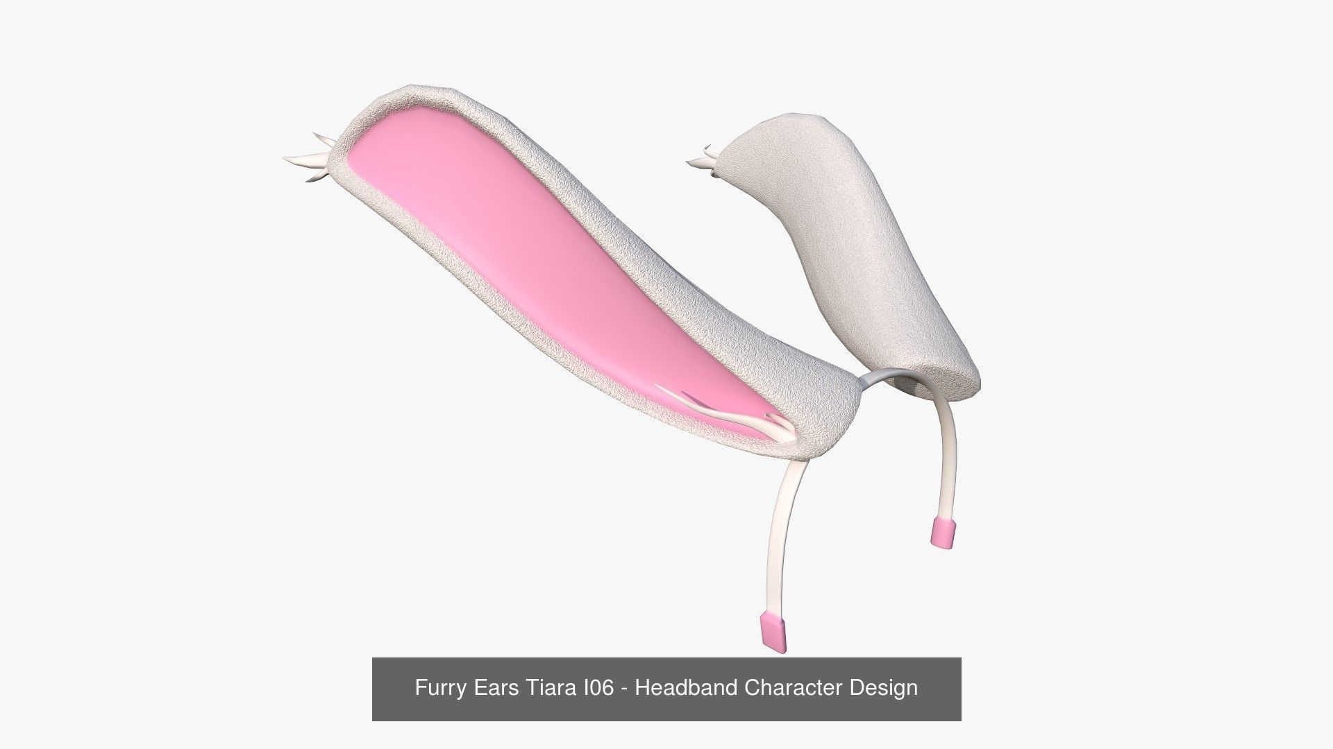 10 Furry Ears Tiara I Collection - Headband Character Design _6