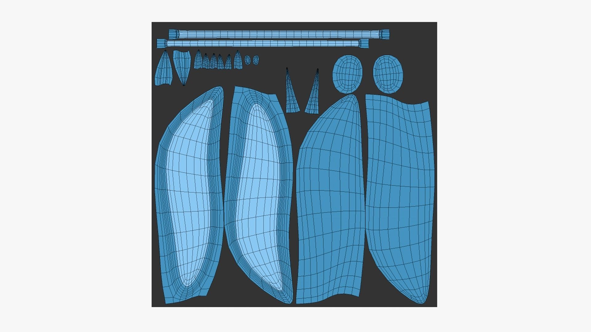 10 Furry Ears Tiara I Collection - Headband Character Design _65