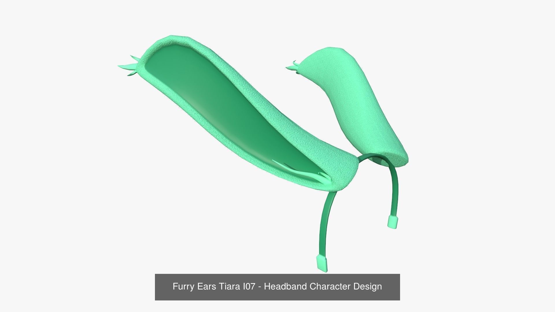 10 Furry Ears Tiara I Collection - Headband Character Design _7