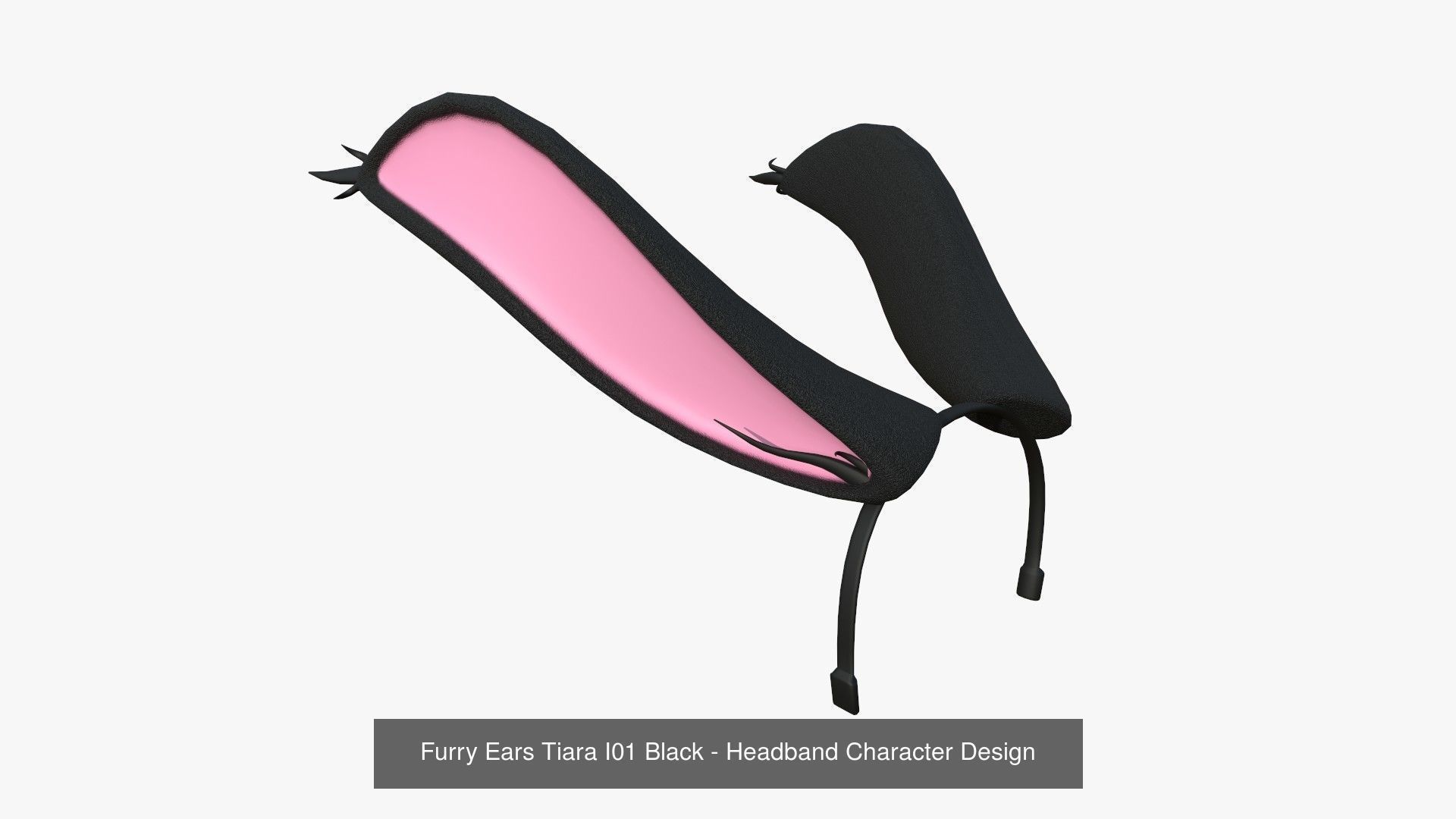 10 Furry Ears Tiara I Collection - Headband Character Design _1