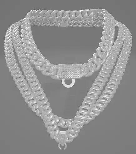 Triple Stacked Chain T1