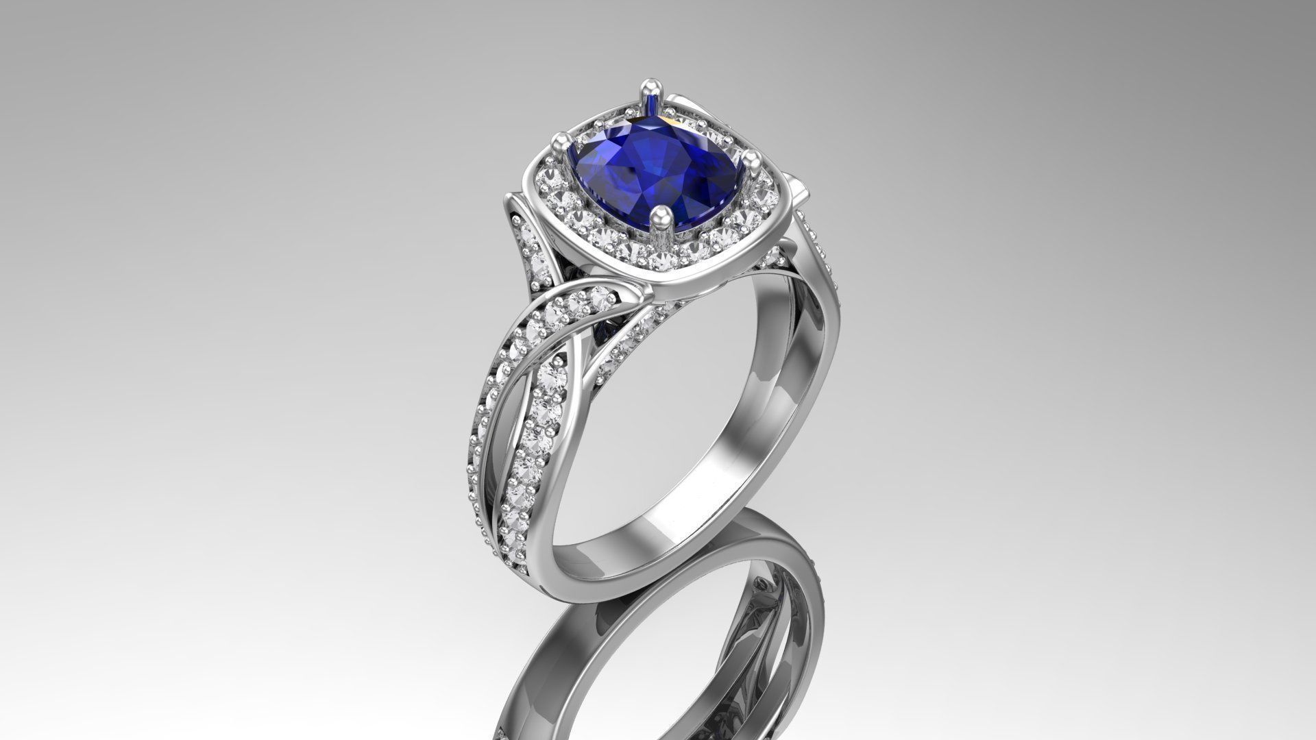 flow ring  3D print model_2