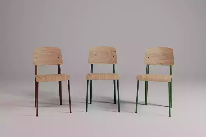 Standard Chair by Jean Prouve