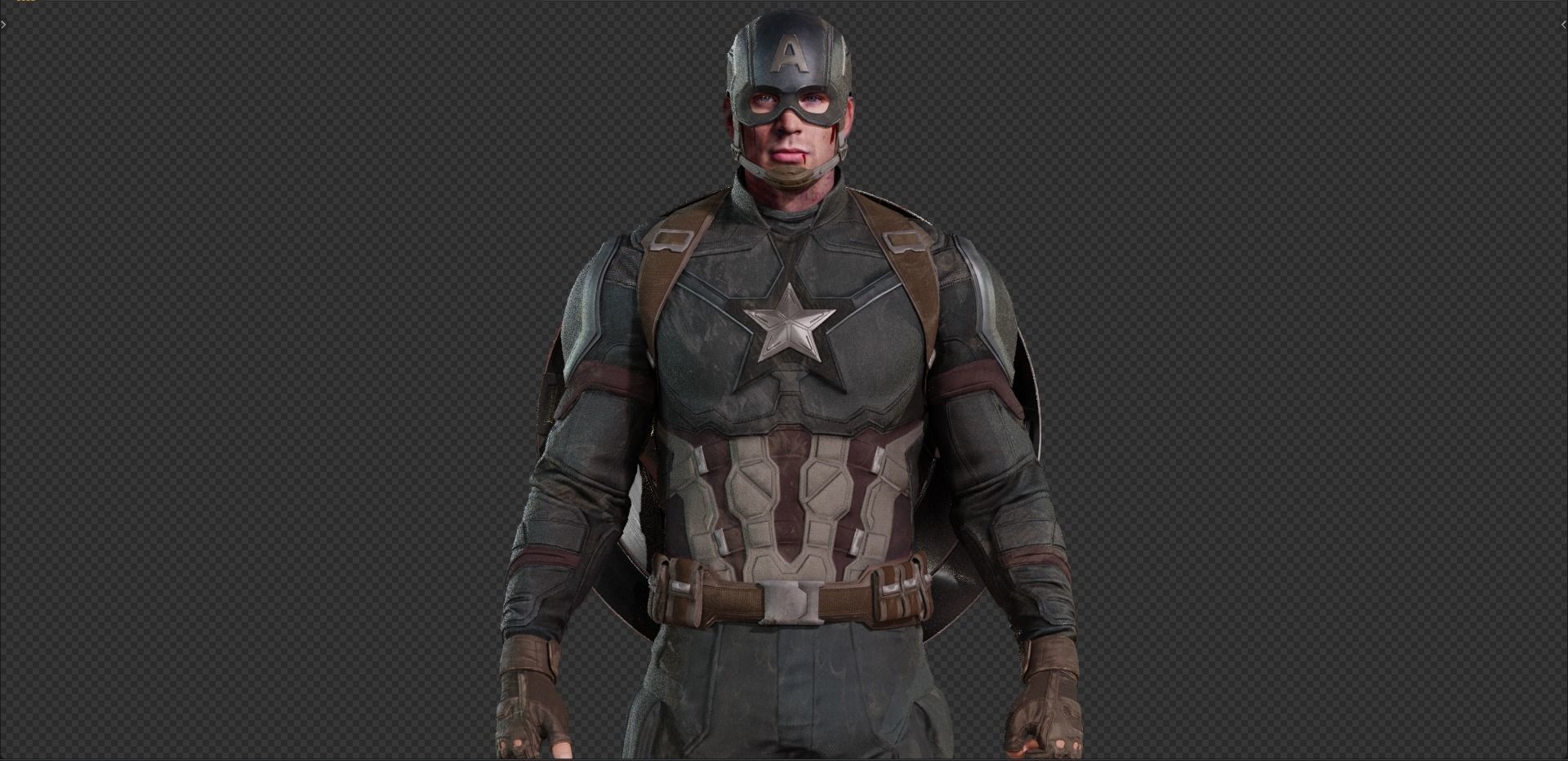 Captain America Steve Rogers from Civil War 3D model_8