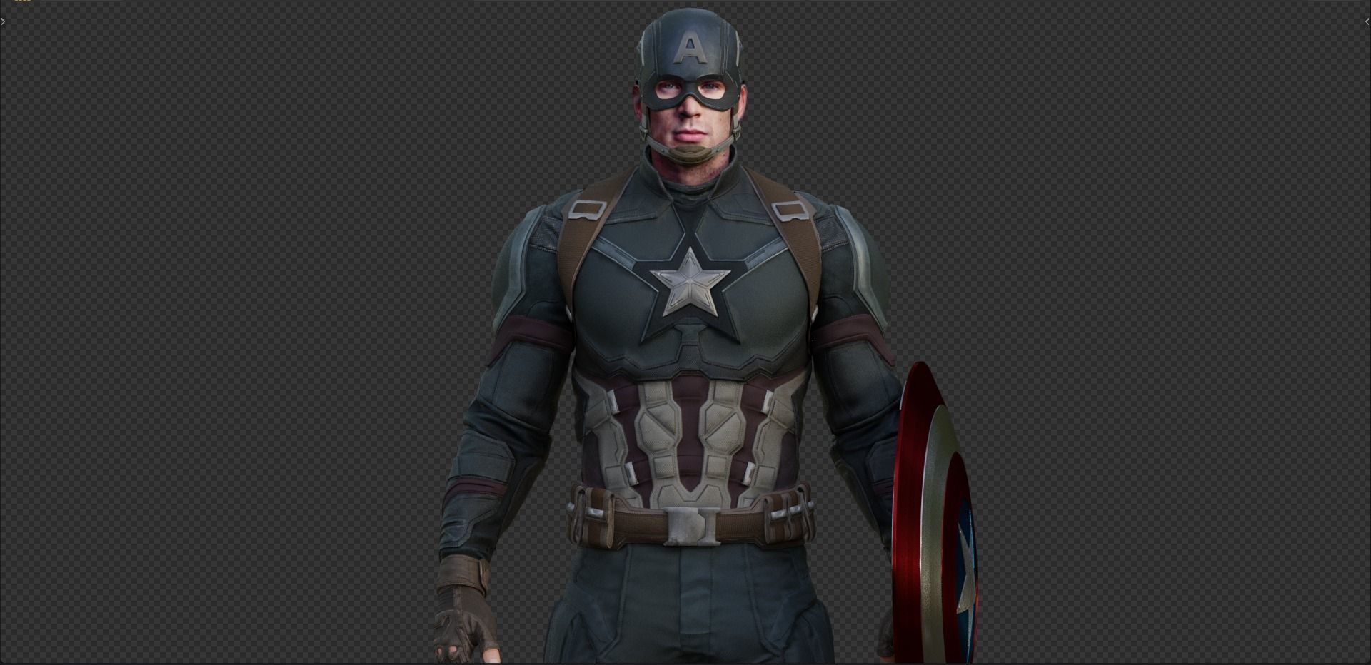 Captain America Steve Rogers from Civil War 3D model_5