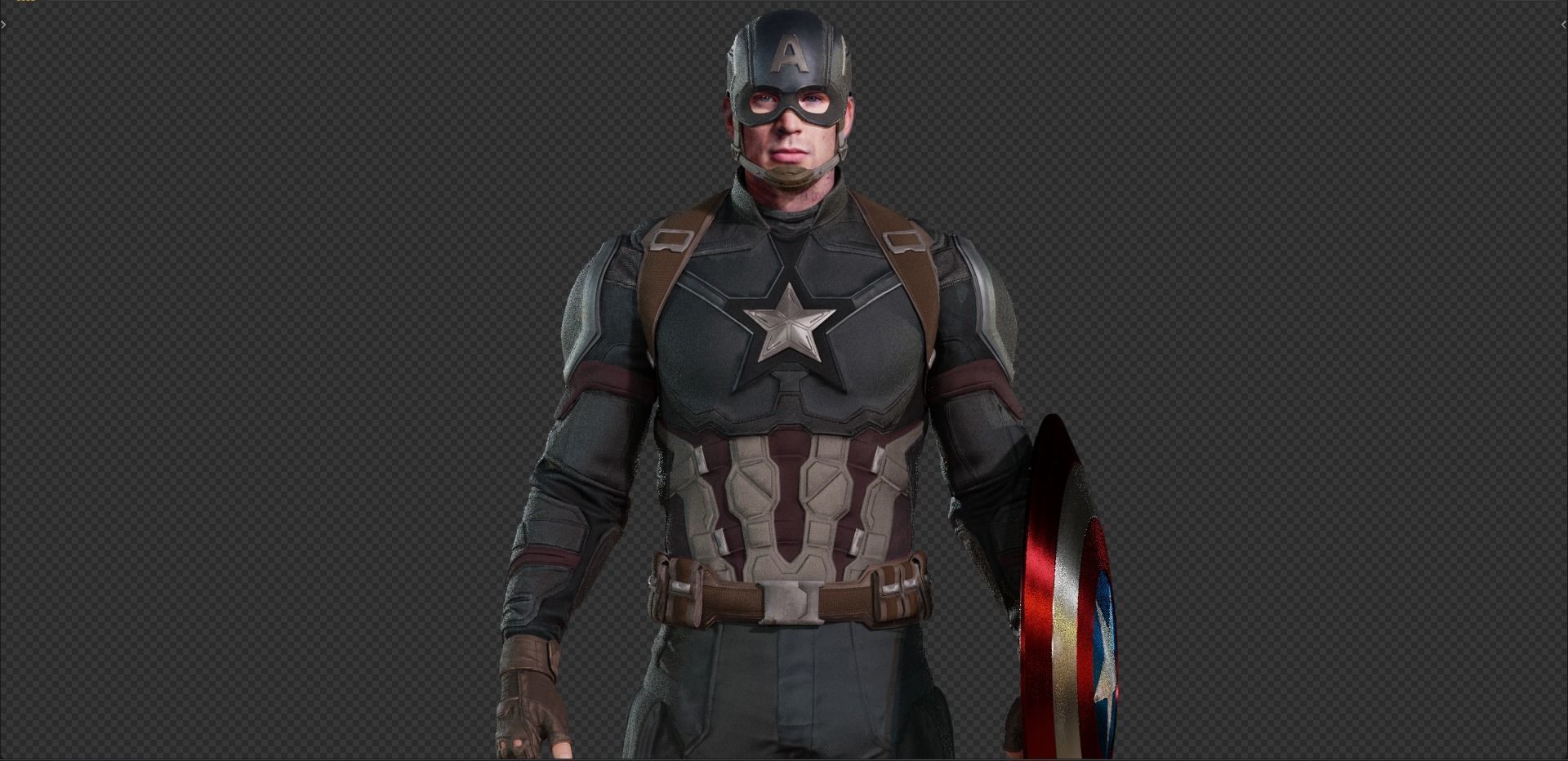 Captain America Steve Rogers from Civil War 3D model_1