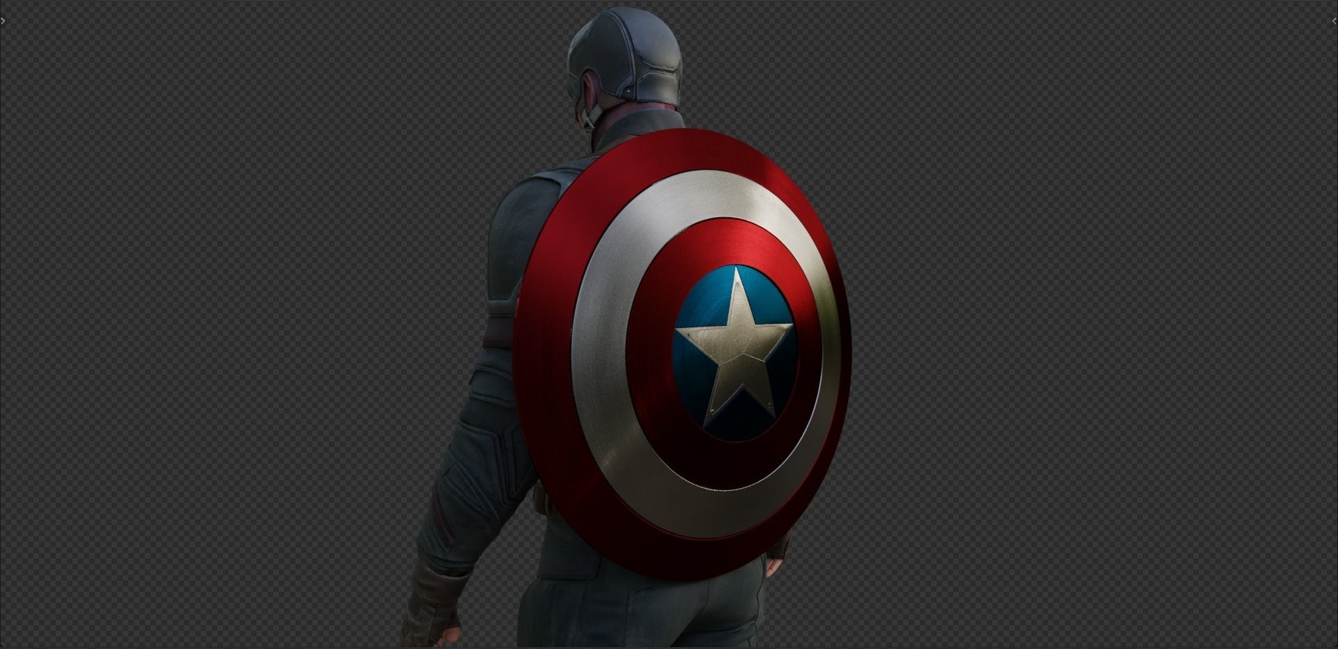 Captain America Steve Rogers from Civil War 3D model_16