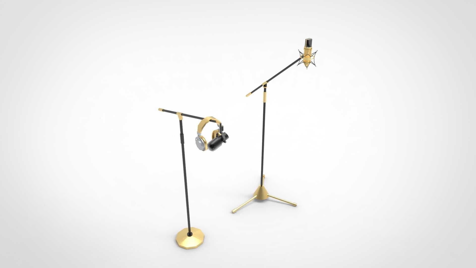 Rode Studio Microphone Stands 3D model_1
