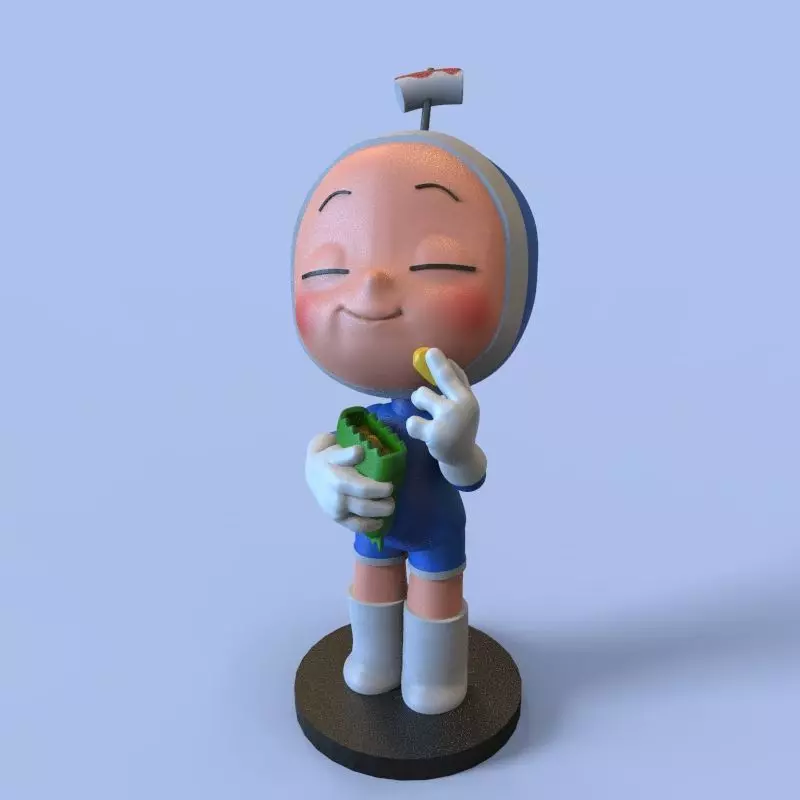 Hungry from Yummis Cells 3D print model