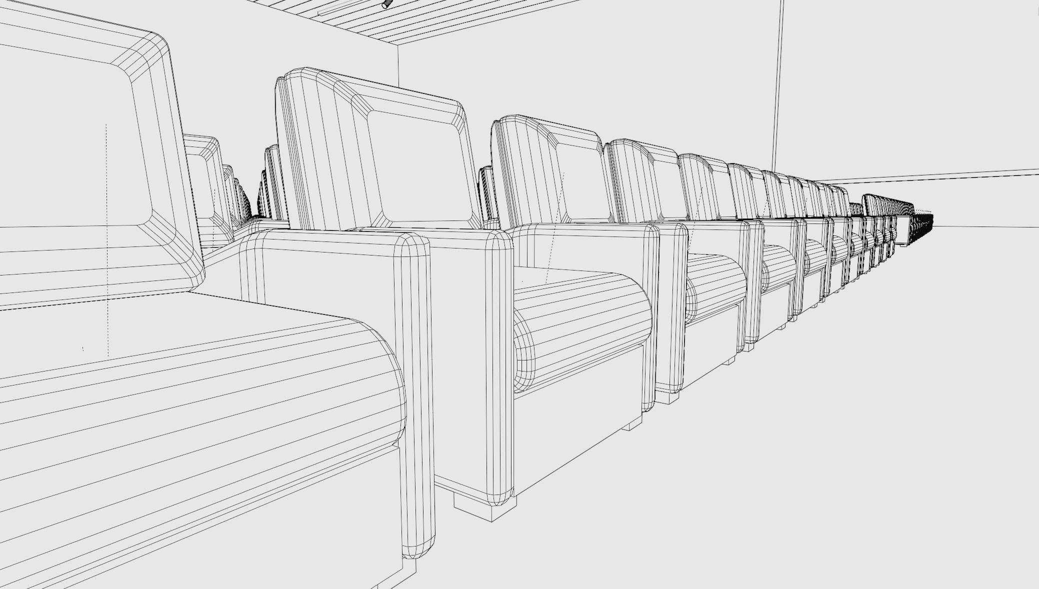 Event Stage  Auditorium 3D model_9