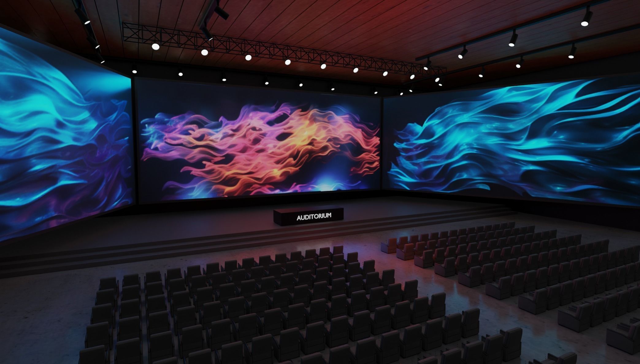 Event Stage  Auditorium 3D model_2