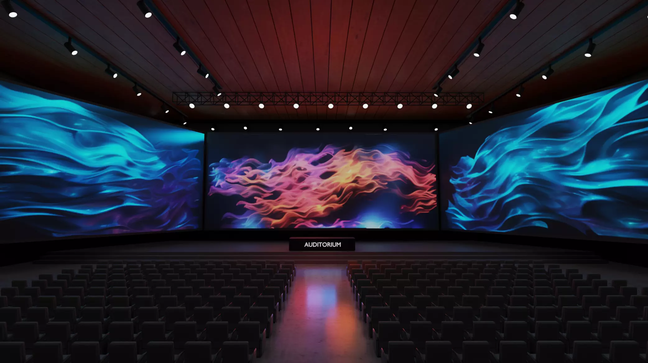 Event Stage  Auditorium 3D model_0