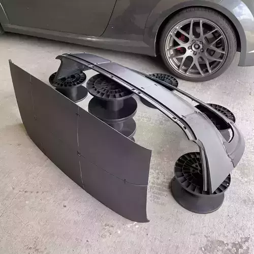 Miata OEM Style TARGA Hardtop 3d Print Files 3D print model