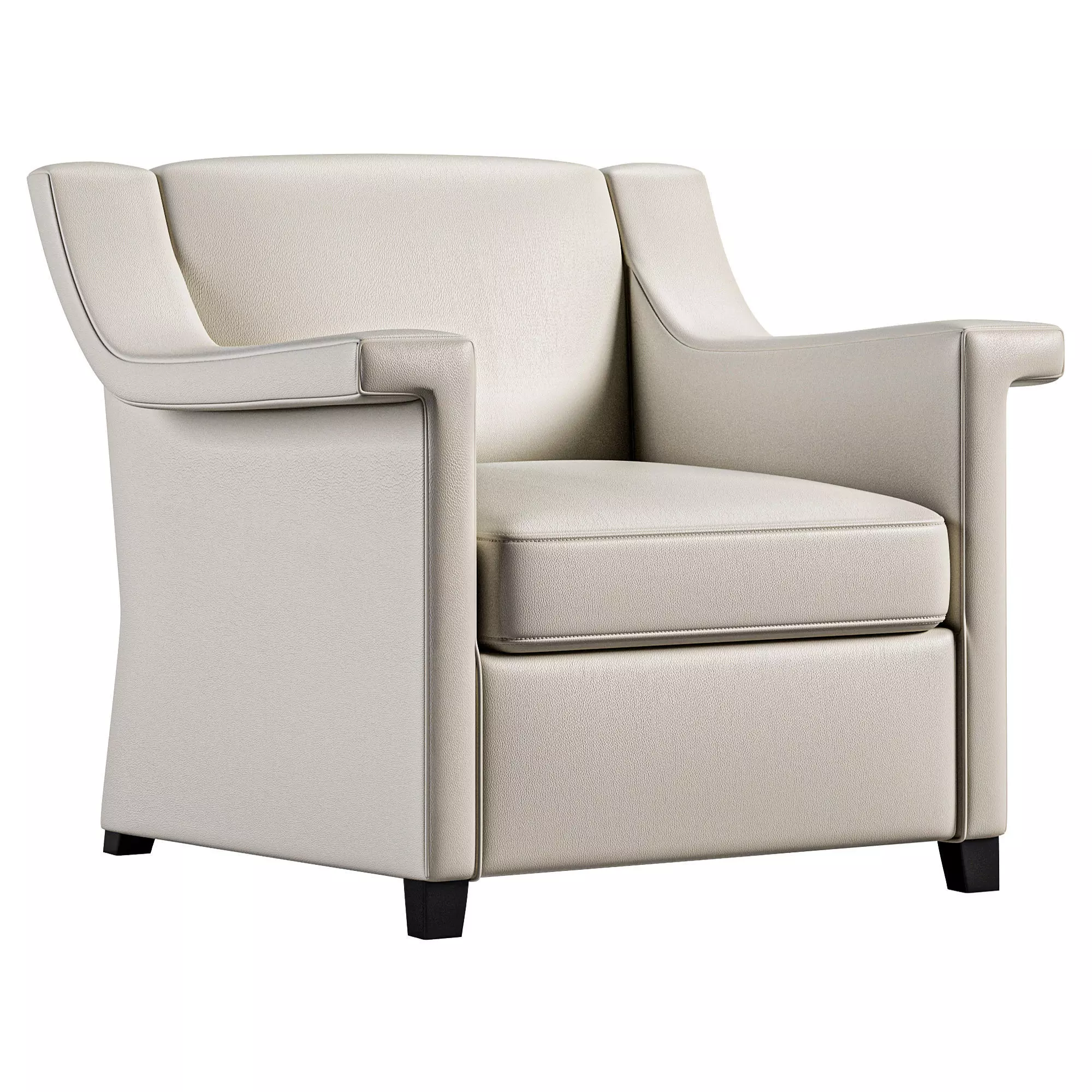 Havana Lounge Armchair By Bodema 3D model