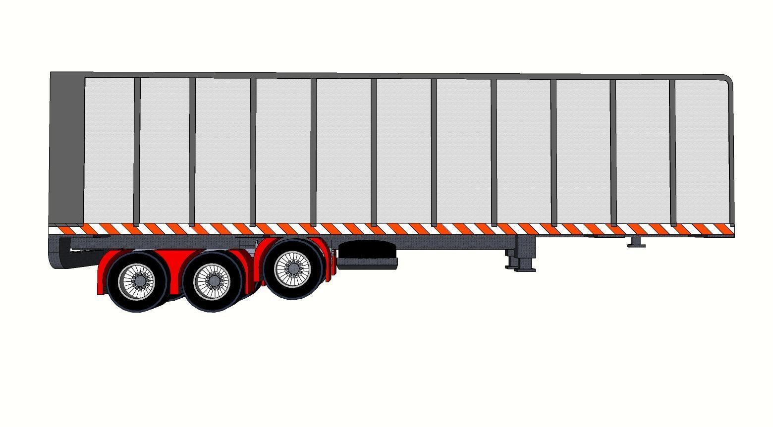 Delivery Truck 3D print model_5