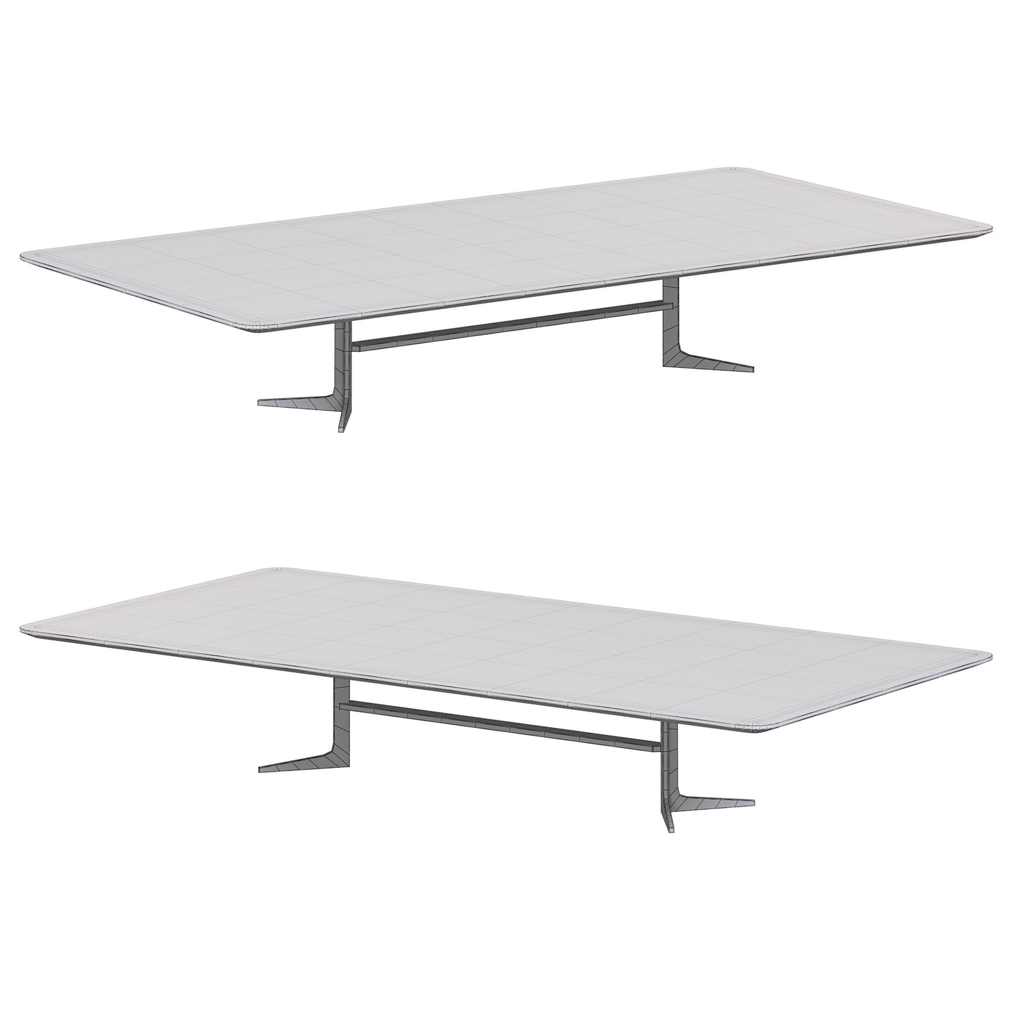 Low Coffee Table  By Bodema 3D model_3