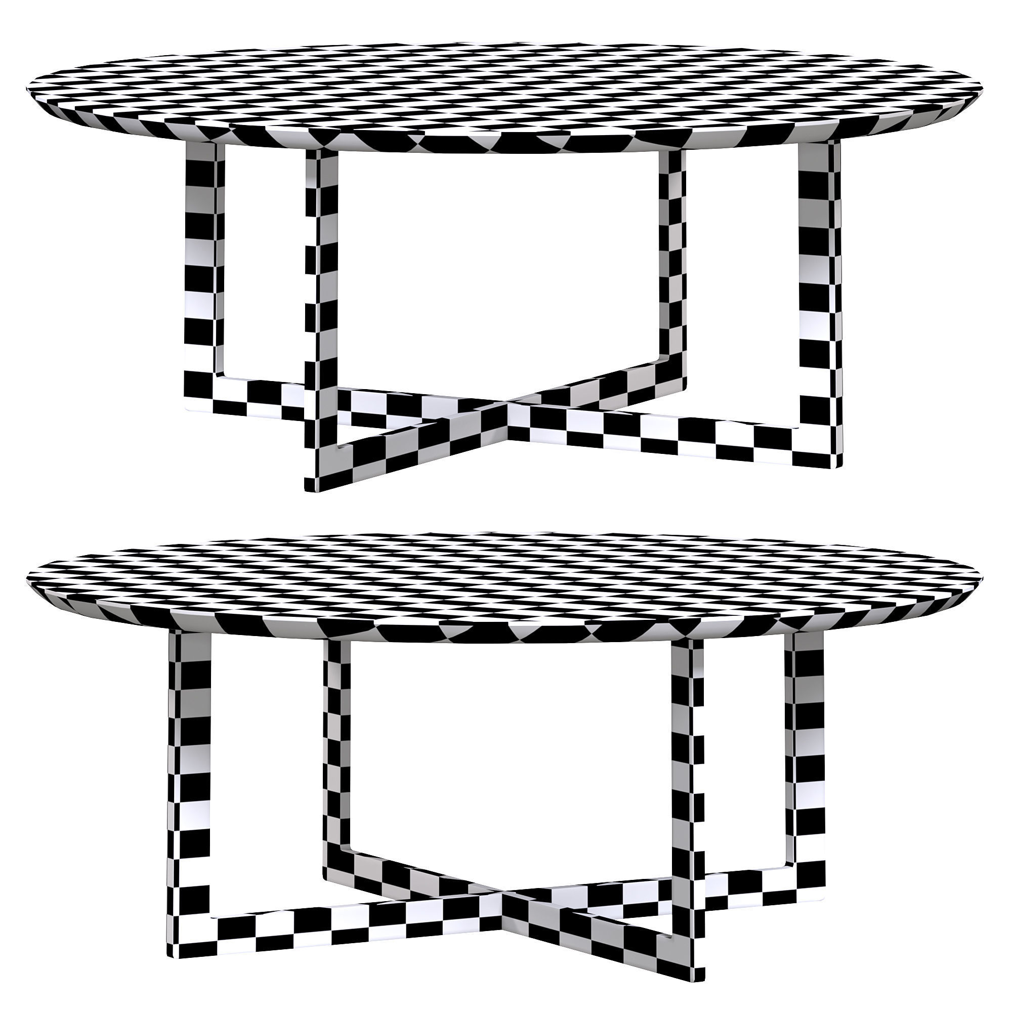 Piece Coffee Table  By Bodema 3D model_3