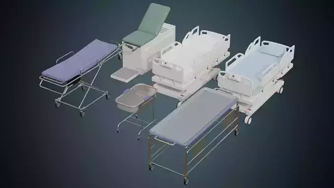 Hospital Props Collection 4A 