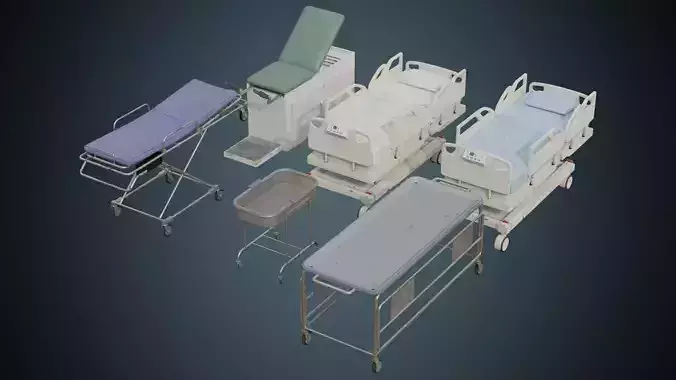 Hospital Props Collection 4B 