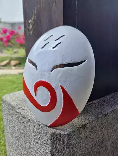 Haku mask 3D print model