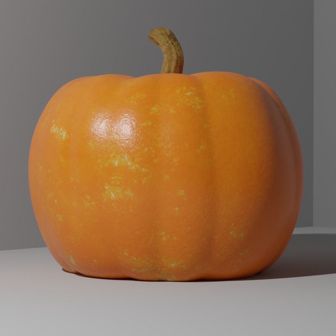Pumpkin 3D Model 2023 Free 3D model_1